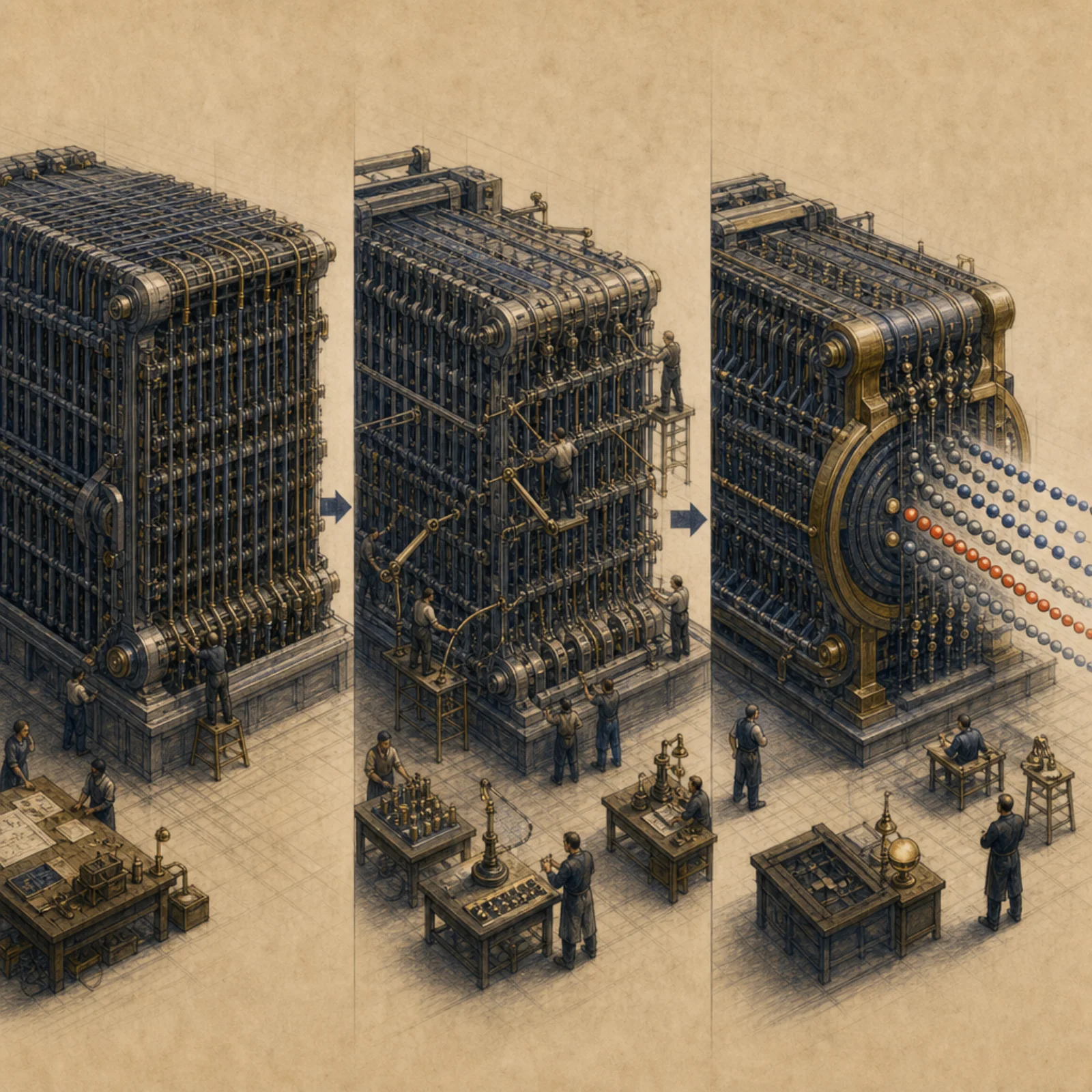 From architecture to LLM orientation artwork
