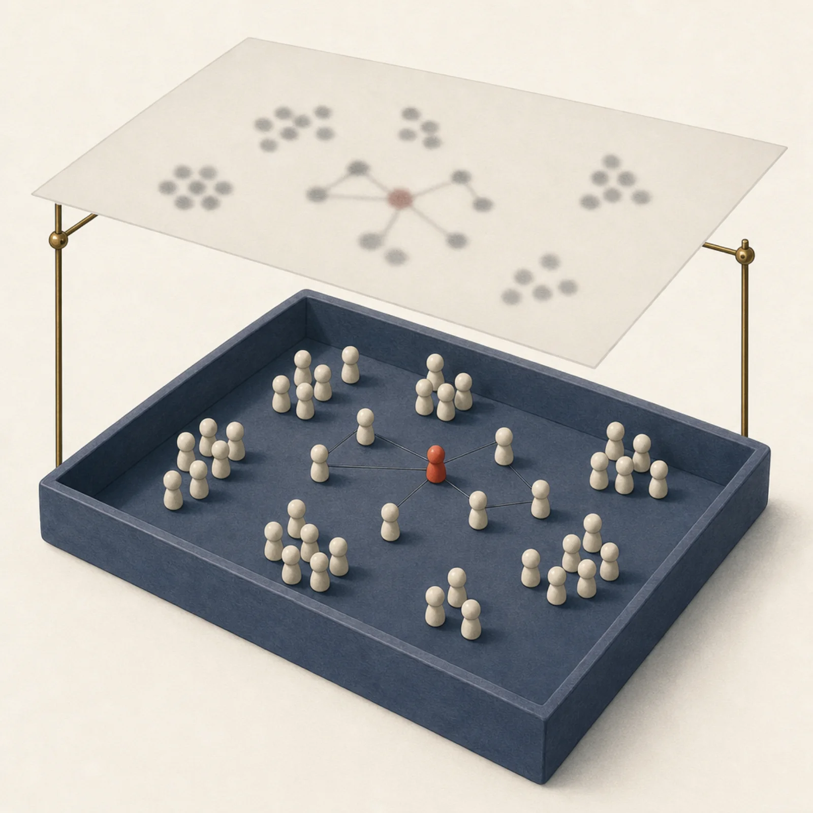 Embeddings: useful geometry, not truth orientation artwork
