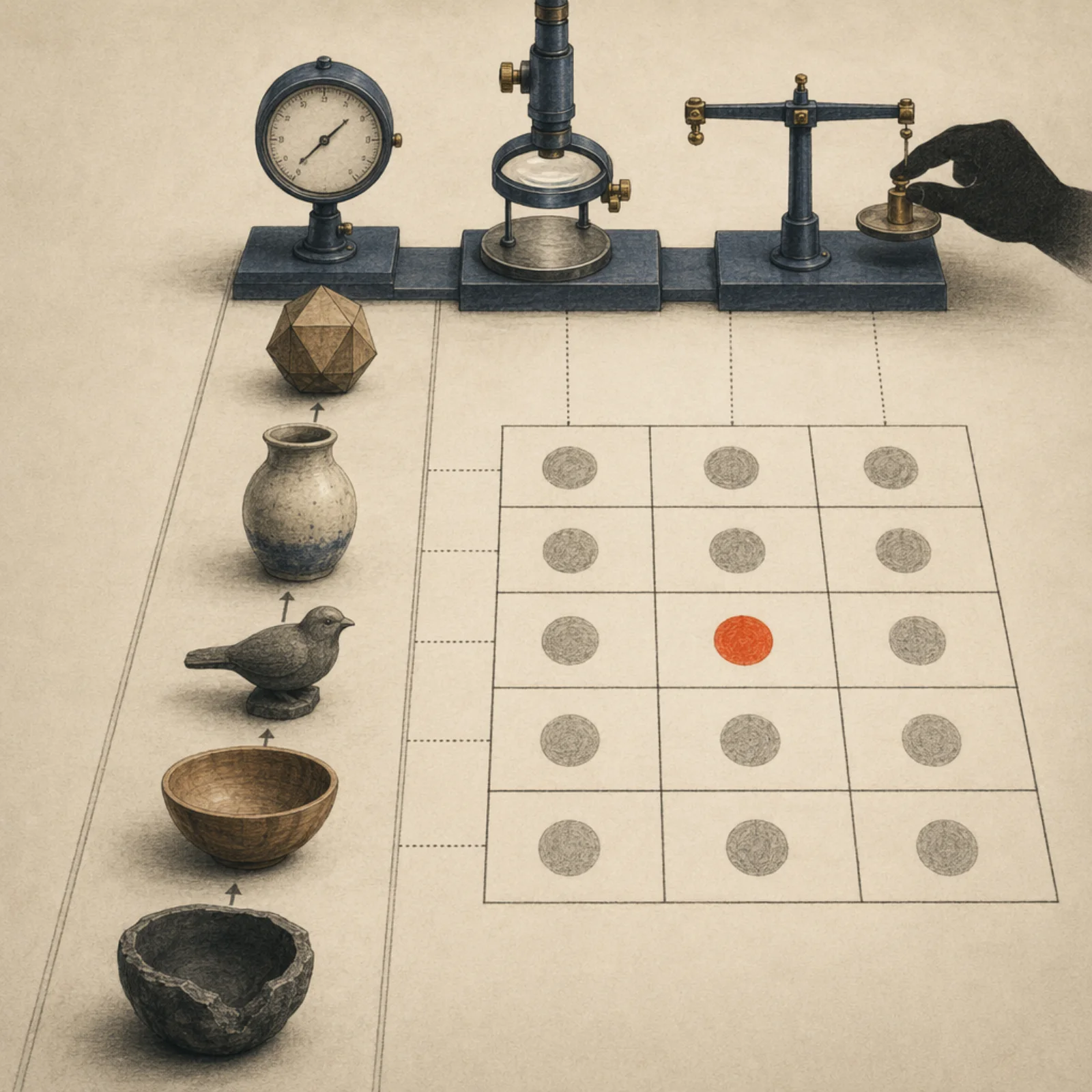 Evals: define and measure useful behavior orientation artwork